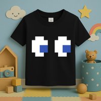 Retro Arcade Game Ghost Eyes 80s Halloween Group Costume Toddler T-Shirt