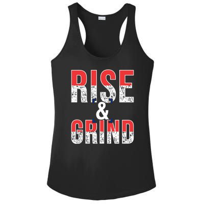 Rise And Grind Ladies PosiCharge Competitor Racerback Tank