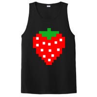 Retro Arcade Game Pixel Strawberry 80s Halloween Costume PosiCharge Competitor Tank