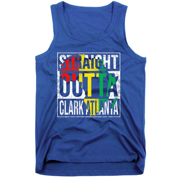 Retro Atlanta GA State Vintage Clark 155th Birthday Tank Top