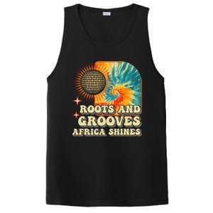 Roots And Groove Retro Disco Groovy Tie Dye PosiCharge Competitor Tank