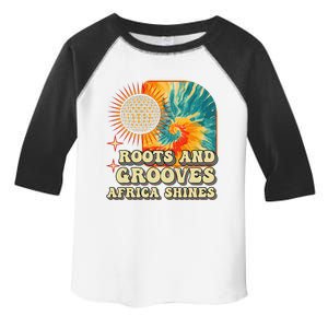 Roots And Groove Retro Disco Groovy Tie Dye Toddler Fine Jersey T-Shirt