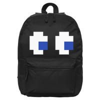 Retro Arcade Game Ghost Eyes 80s Halloween Group Costume 16 in Basic Backpack