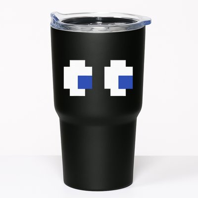 Retro Arcade Game Ghost Eyes 80s Halloween Group Costume Tumbler