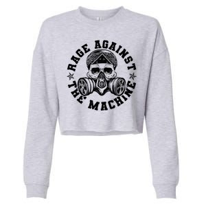 Rage Against The Machine Cropped Pullover Crew