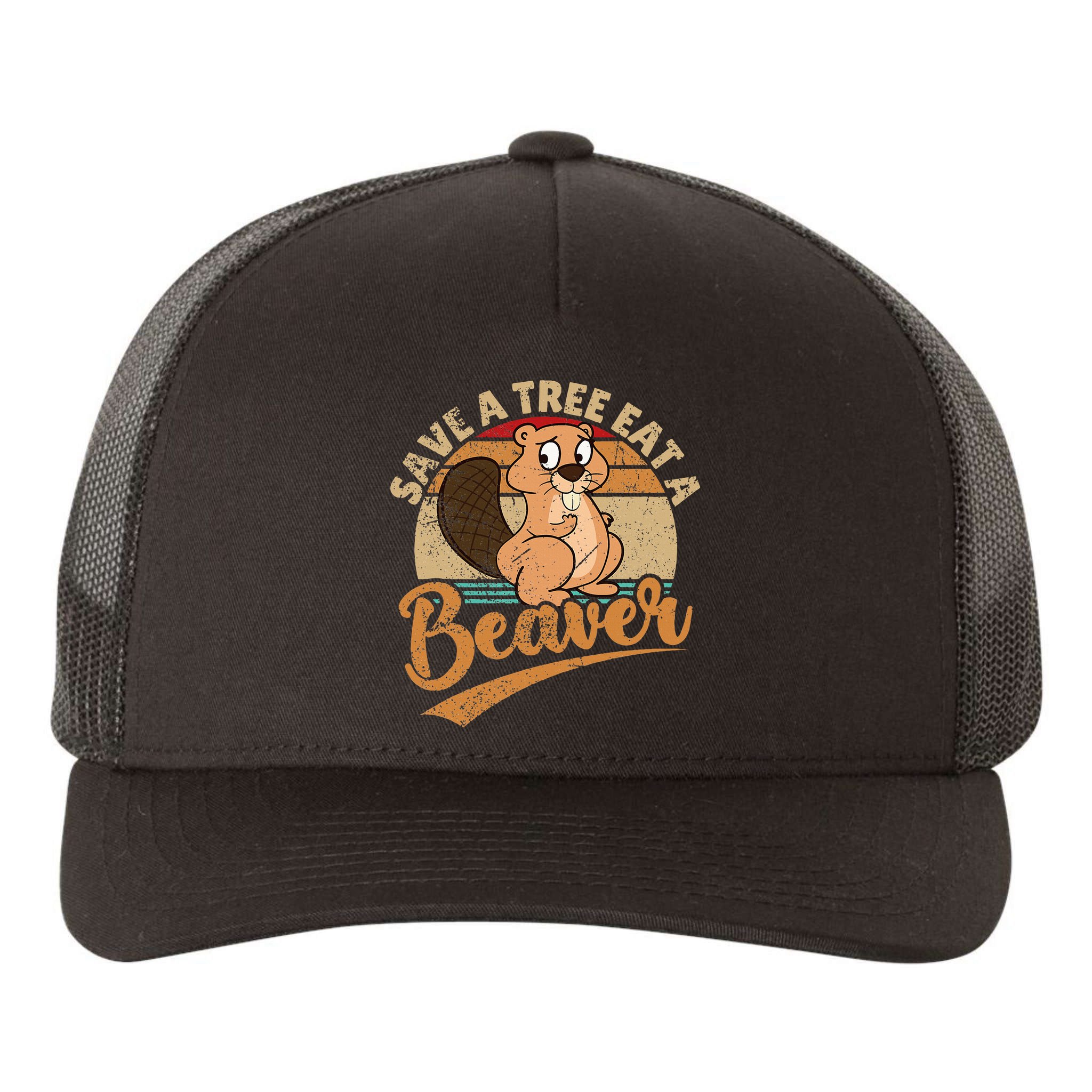Raunchy Adult Humor Funny Beaver Tree Lover Gag Saying Yupoong Adult 5-Panel Trucker Hat
