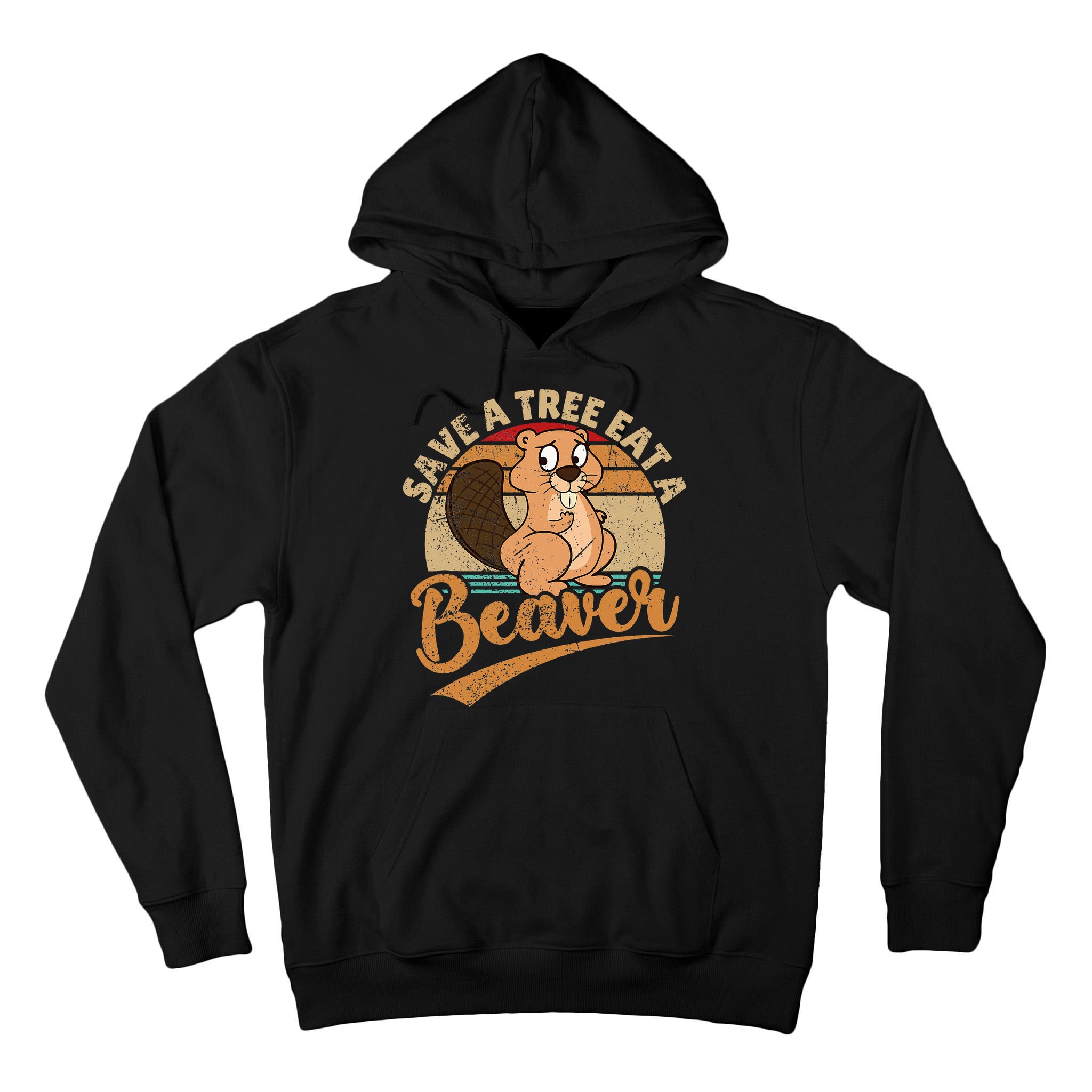Raunchy Adult Humor Funny Beaver Tree Lover Gag Saying Tall Hoodie