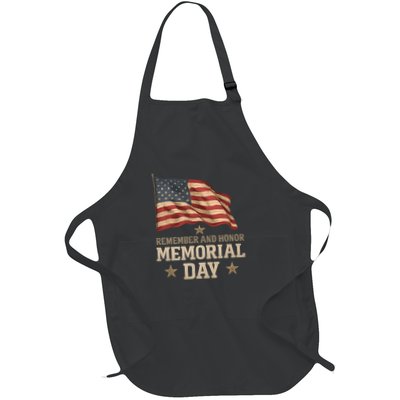 Remember and Honor Memorial Day Apron