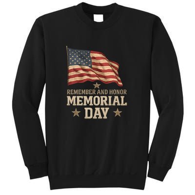Remember and Honor Memorial Day Sweatshirt