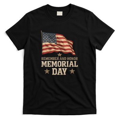 Remember and Honor Memorial Day T-Shirt