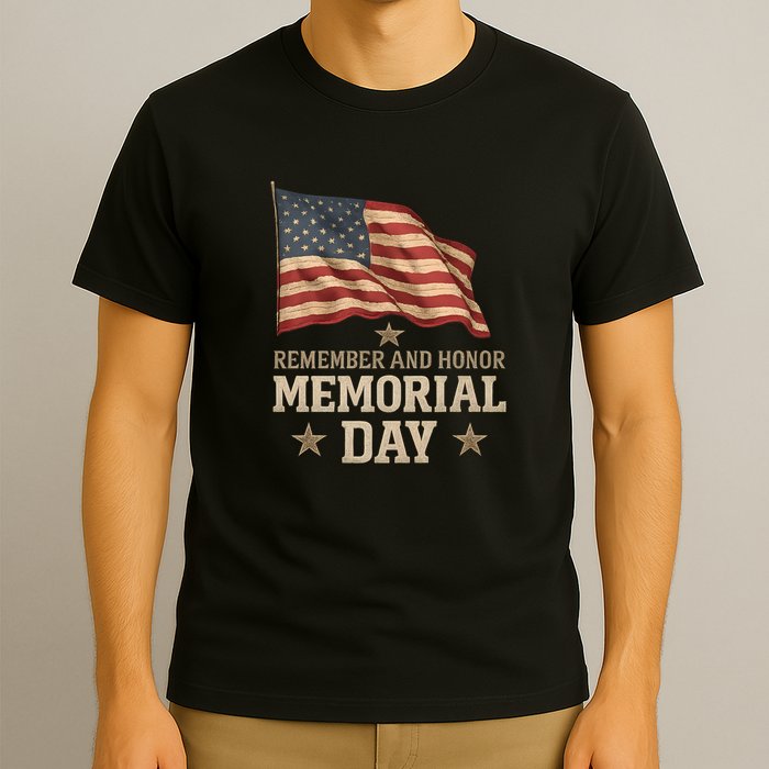 Remember and Honor Memorial Day T-Shirt