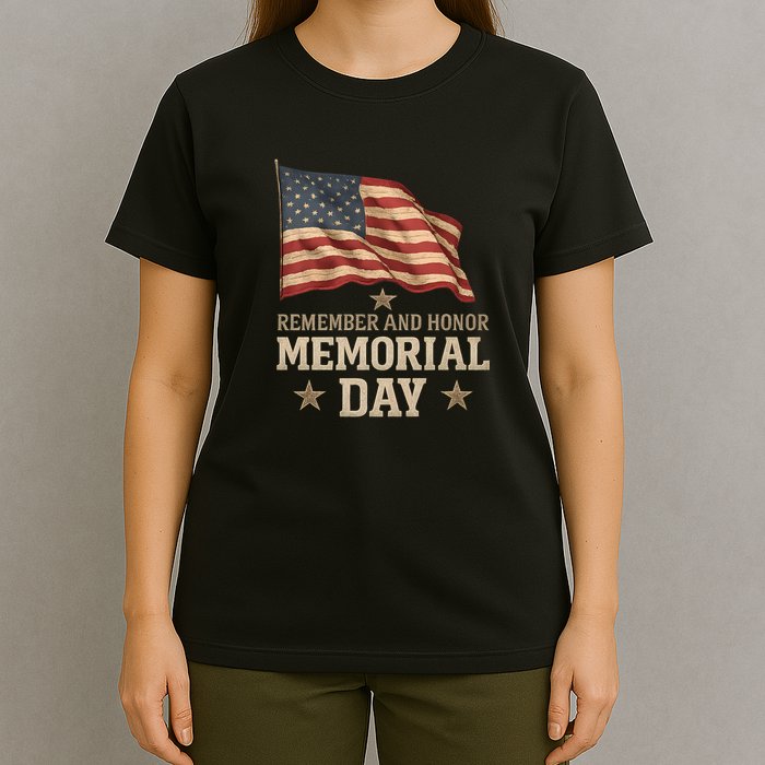 Remember and Honor Memorial Day T-Shirt