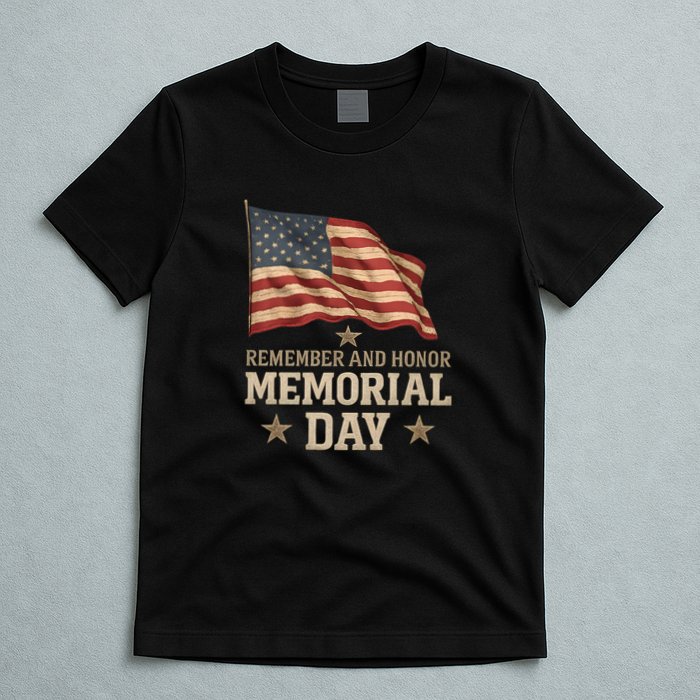 Remember and Honor Memorial Day T-Shirt