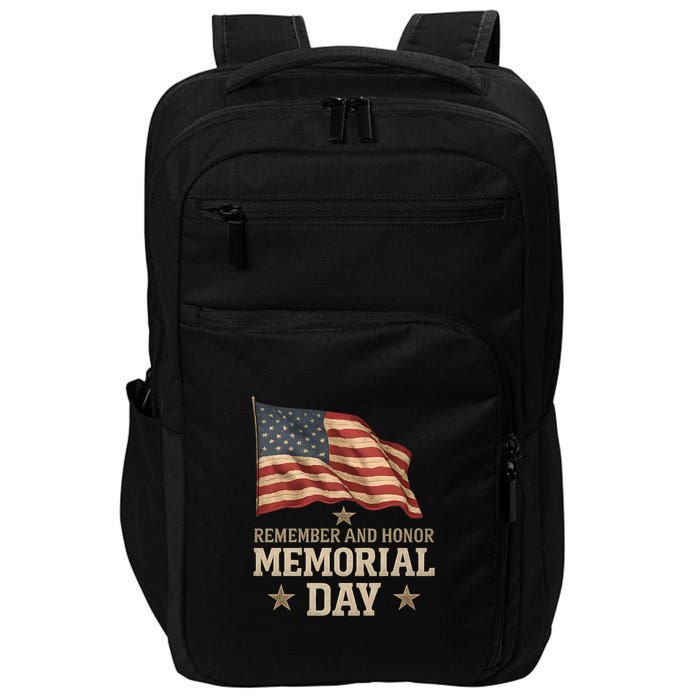 Remember and Honor Memorial Day Impact Tech Backpack
