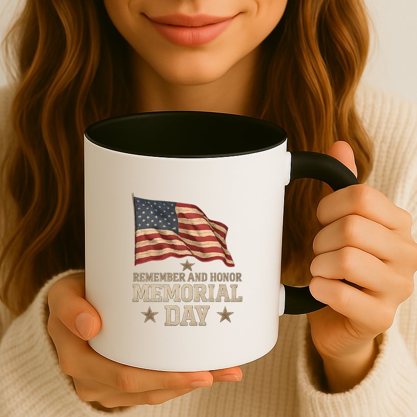 Remember and Honor Memorial Day Mug