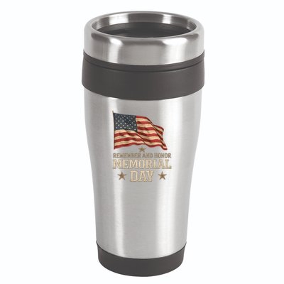 Remember and Honor Memorial Day 16oz Travel Tumbler