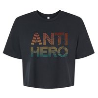 Retro Anti Hero Vintage Tv Movie Lover Bella+Canvas Jersey Crop Tee