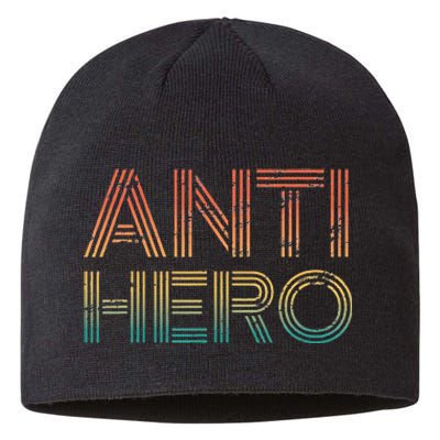 Retro Anti Hero Vintage Tv Movie Lover Sustainable Beanie