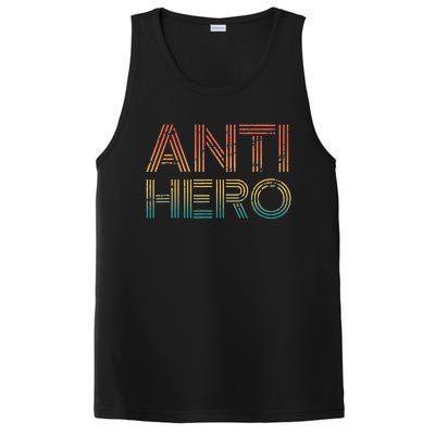 Retro Anti Hero Vintage Tv Movie Lover PosiCharge Competitor Tank