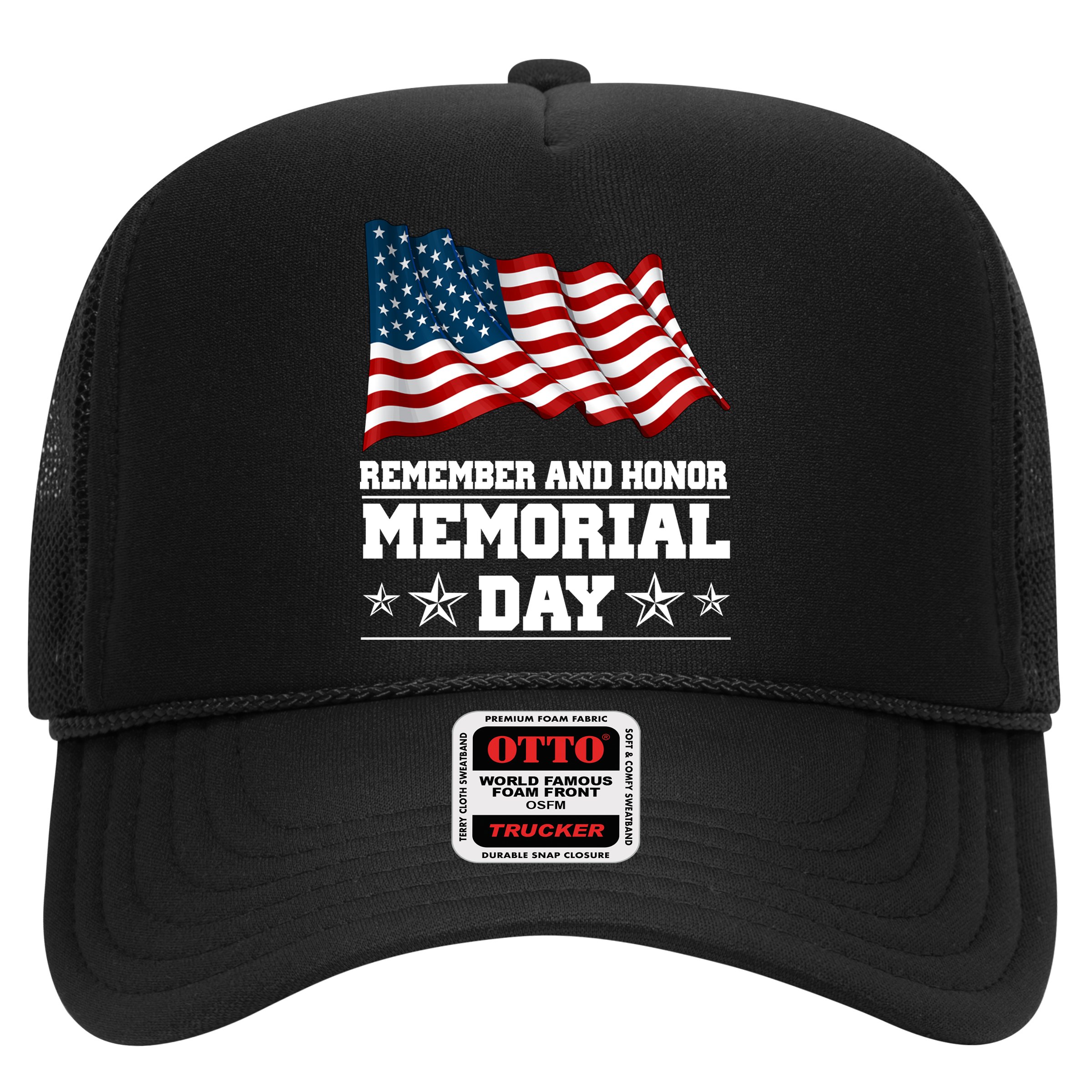 Remember And Honor Memorial Day Patriot Hat