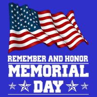 Remember And Honor Memorial Day Patriot Apron