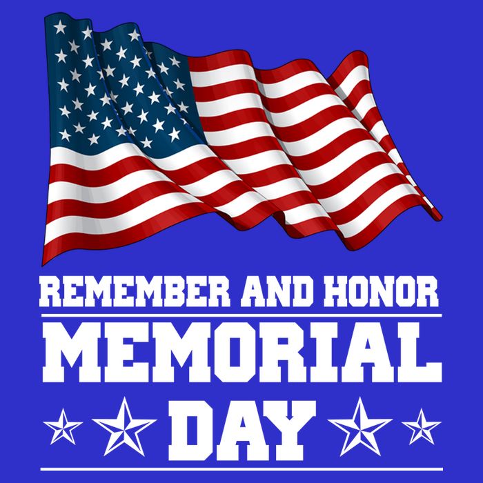 Remember And Honor Memorial Day Patriot Apron