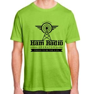 Radio Amateur Ham Radio Operator Administrator Gift Adult ChromaSoft Performance T-Shirt