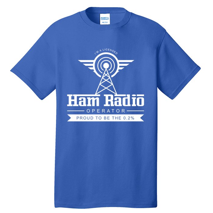 Radio Amateur Ham Radio Operator Administrator Gift Tall T-Shirt