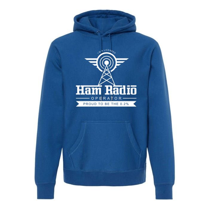 Radio Amateur Ham Radio Operator Administrator Gift Premium Hoodie