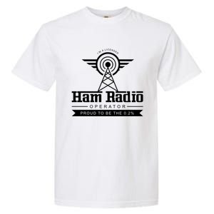 Radio Amateur Ham Radio Operator Administrator Gift Garment-Dyed Heavyweight T-Shirt