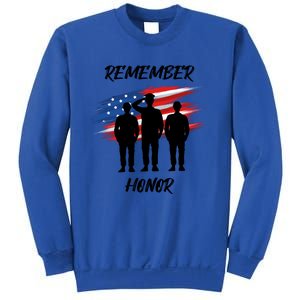 Remember And Honor Design For Patriots Cool Gift Sweatshirt