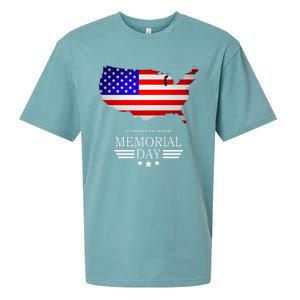 Remember And Honor Memorial Day American Flag Gift Sueded Cloud Jersey T-Shirt