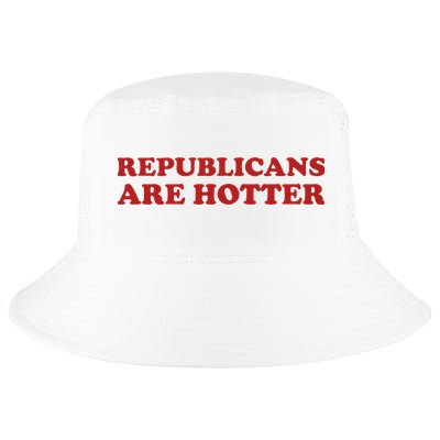Republicans Are Hotter Political Saying American Voice Cool Comfort Performance Bucket Hat