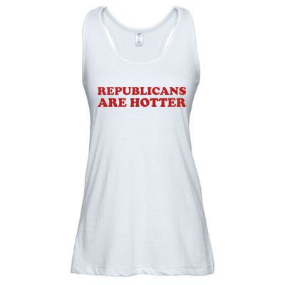 Republicans Are Hotter Political Saying American Voice Ladies Essential Flowy Tank