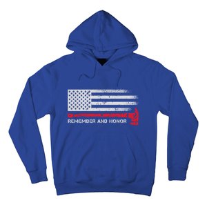 Remember And Honor Our Firefighters Patriotic Tribute Cute Gift Hoodie