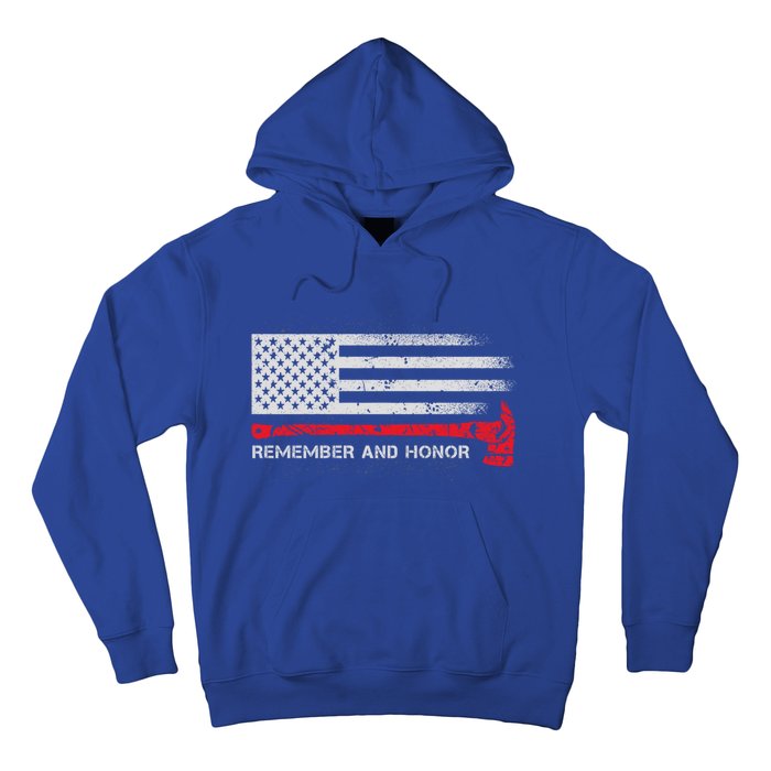 Remember And Honor Our Firefighters Patriotic Tribute Cute Gift Hoodie