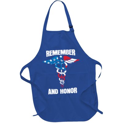 Remember And Honor Thank You Doctors Patriotic Tribute Meaningful Gift Apron