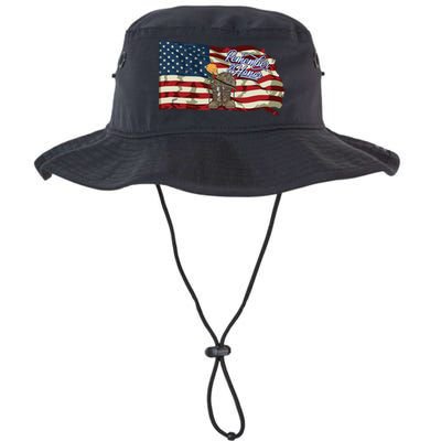 Remember And Honor Veterans Day Patriotic American Flag Cool Gift Bucket Hat
