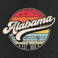 Retro Alabama Home State Al Cool 70s Style Sunset 11oz C Handle Ceramic Mug