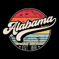 Retro Alabama Home State Al Cool 70s Style Sunset 16 in Basic Backpack