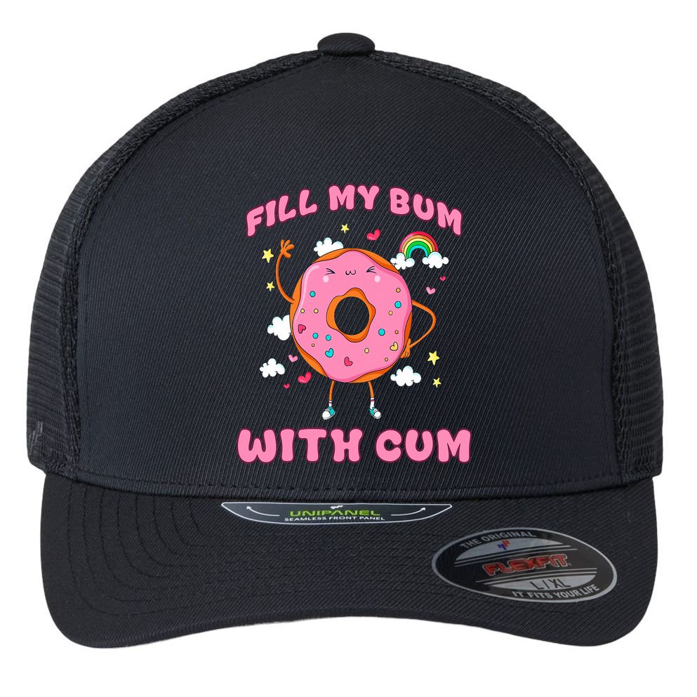 Raunchy Adult Humor - Explicit Crude Offensive Comedy Fun  Flexfit Unipanel Trucker Cap