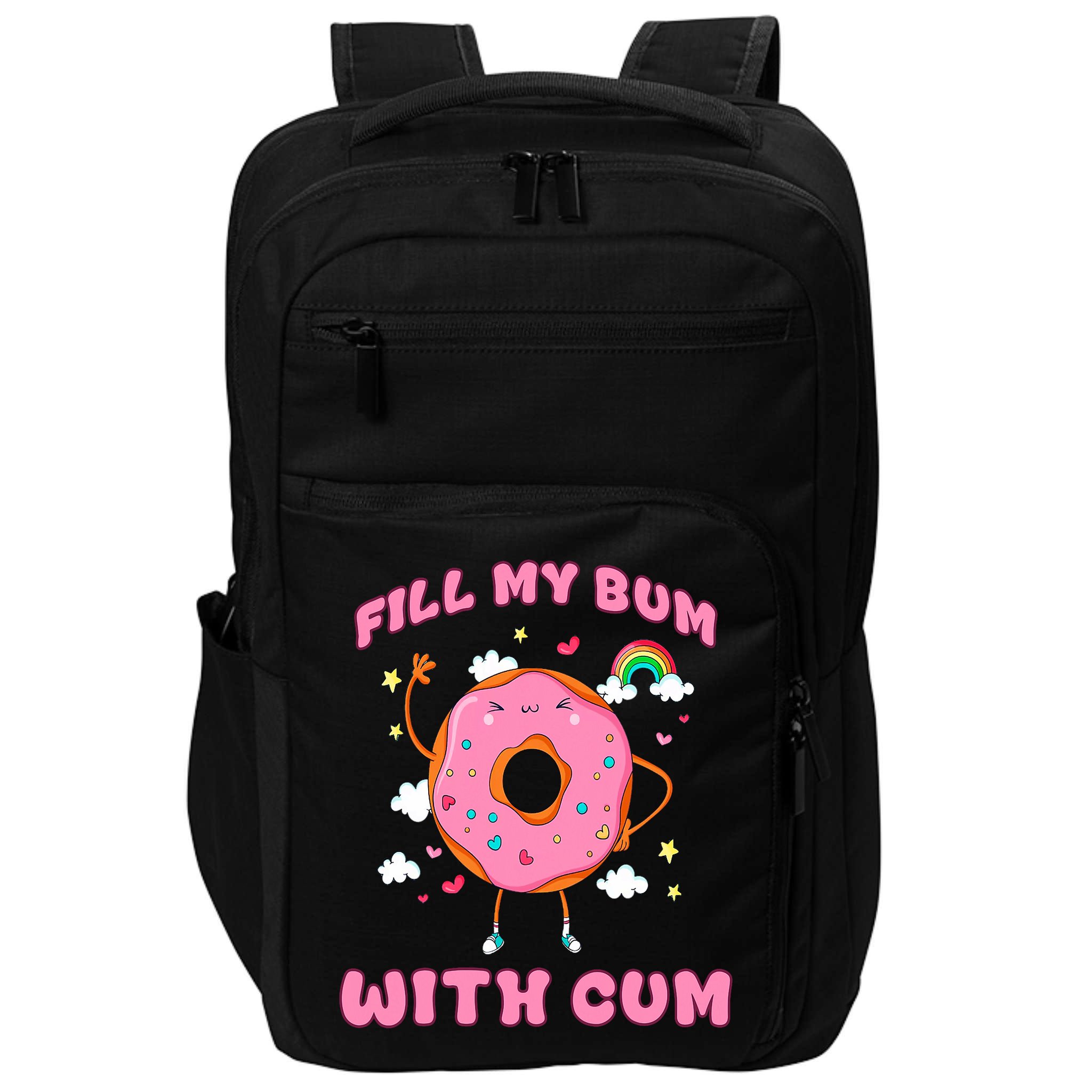 Raunchy Adult Humor - Explicit Crude Offensive Comedy Fun  Impact Tech Backpack