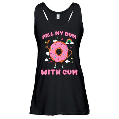 Raunchy Adult Humor - Explicit Crude Offensive Comedy Fun  Ladies Essential Flowy Tank