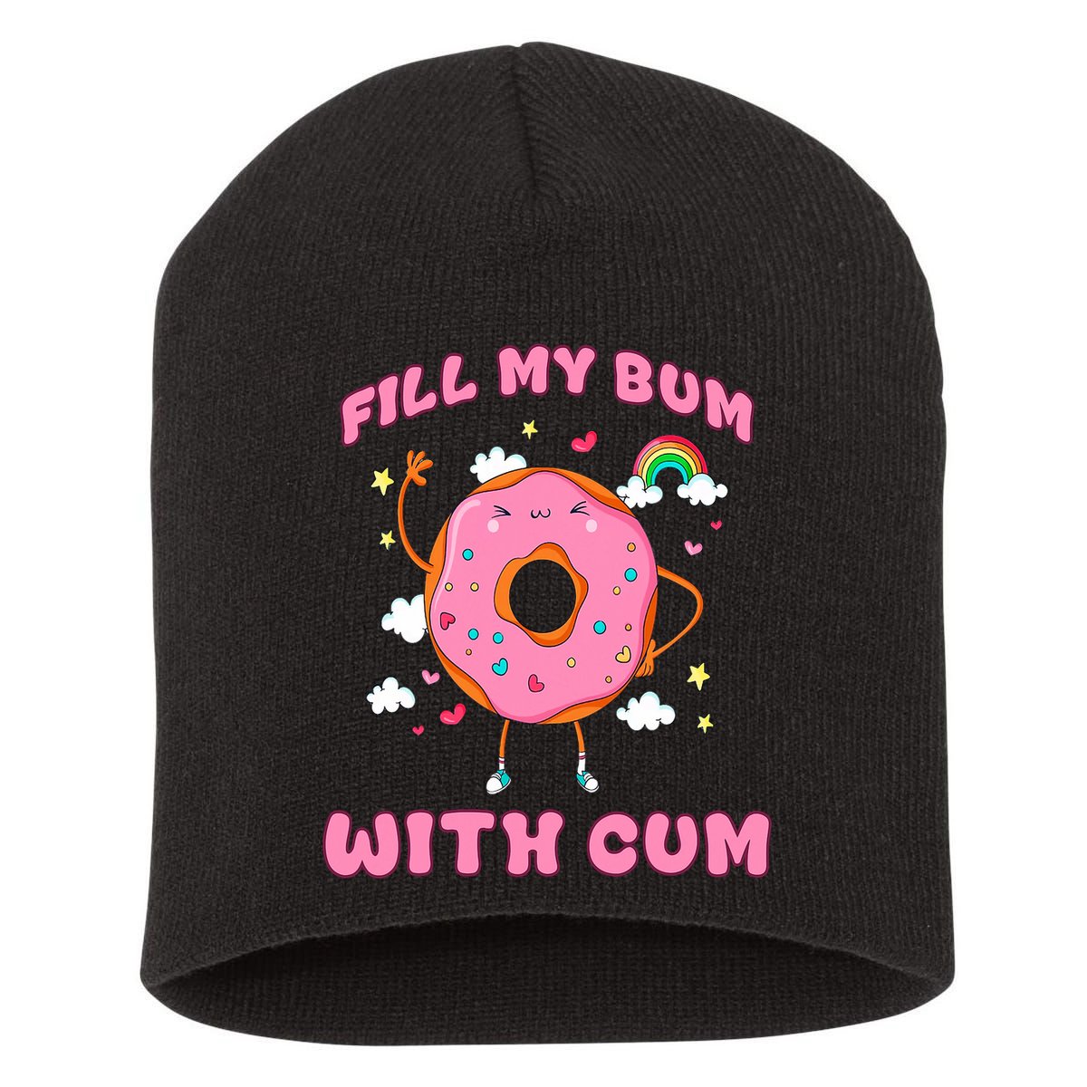 Raunchy Adult Humor - Explicit Crude Offensive Comedy Fun  Short Acrylic Beanie