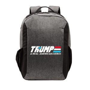 Real American Hero Trump Vector Backpack