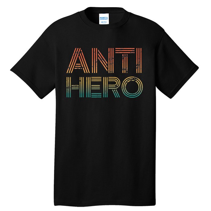 Retro Anti Hero Vintage Tv Movie Lover Tall T-Shirt