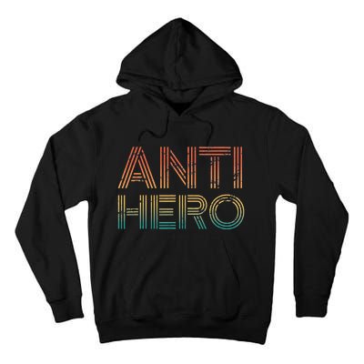 Retro Anti Hero Vintage Tv Movie Lover Tall Hoodie