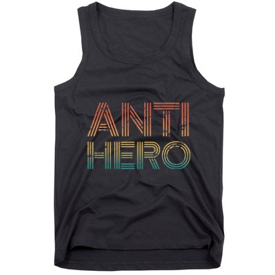 Retro Anti Hero Vintage Tv Movie Lover Tank Top