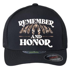 Remember And Honor Every Child Matters Flexfit Unipanel Trucker Cap