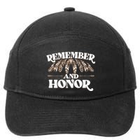 Remember And Honor Every Child Matters 7-Panel Snapback Hat